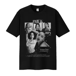 Remera MP3 2 - negro