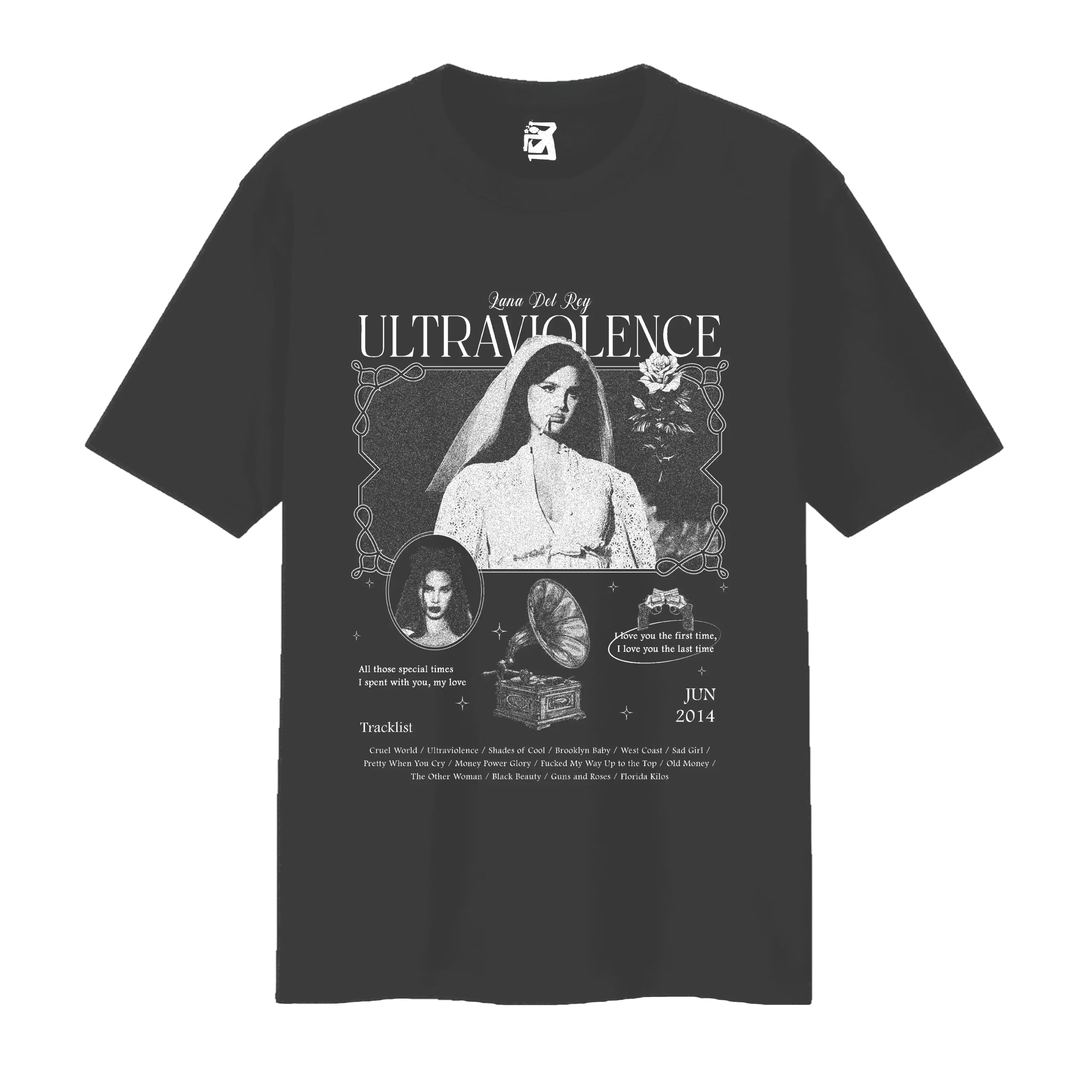Remera Ultraviolence - gris