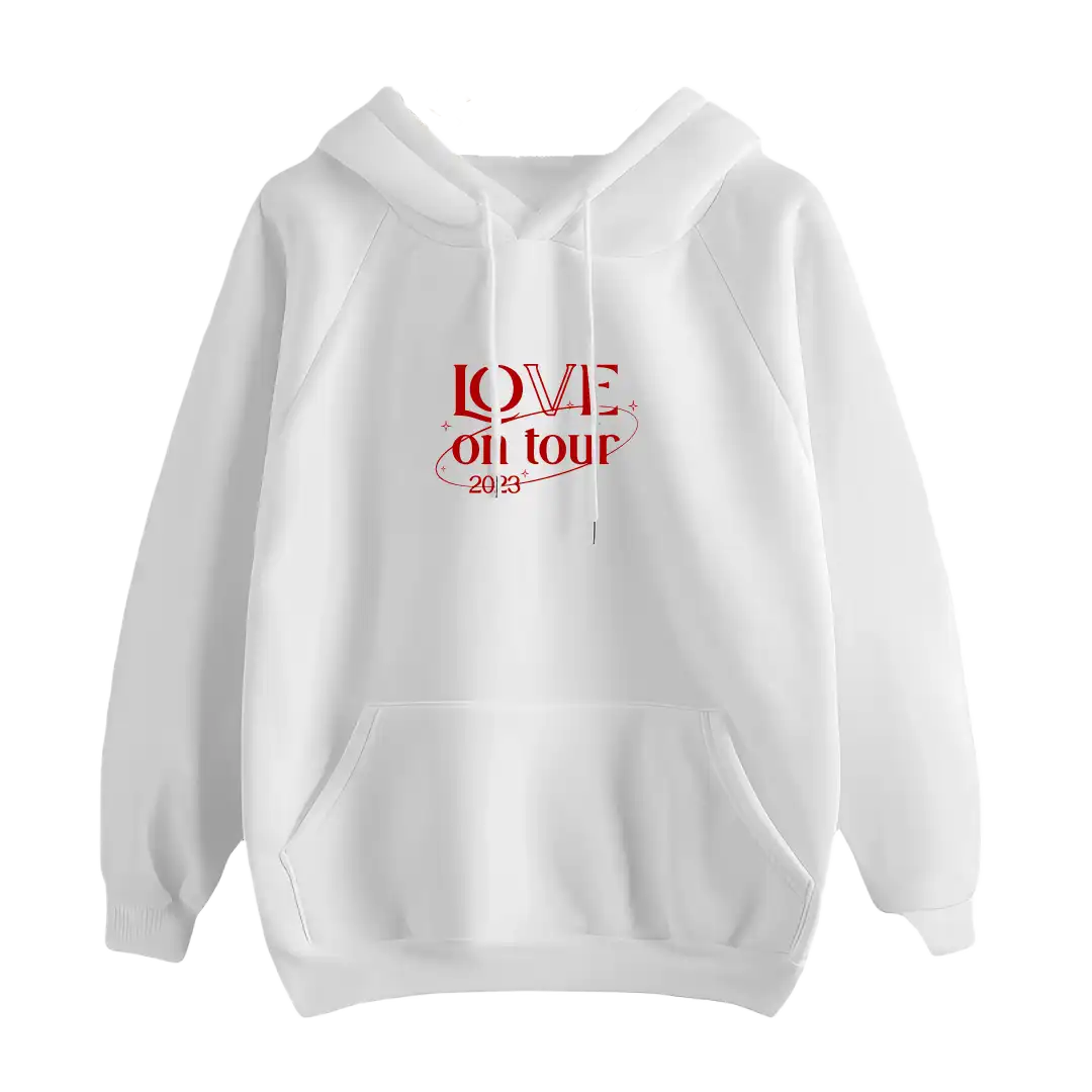 Canguro Love On Tour - blanco y rojo - Imagen 2