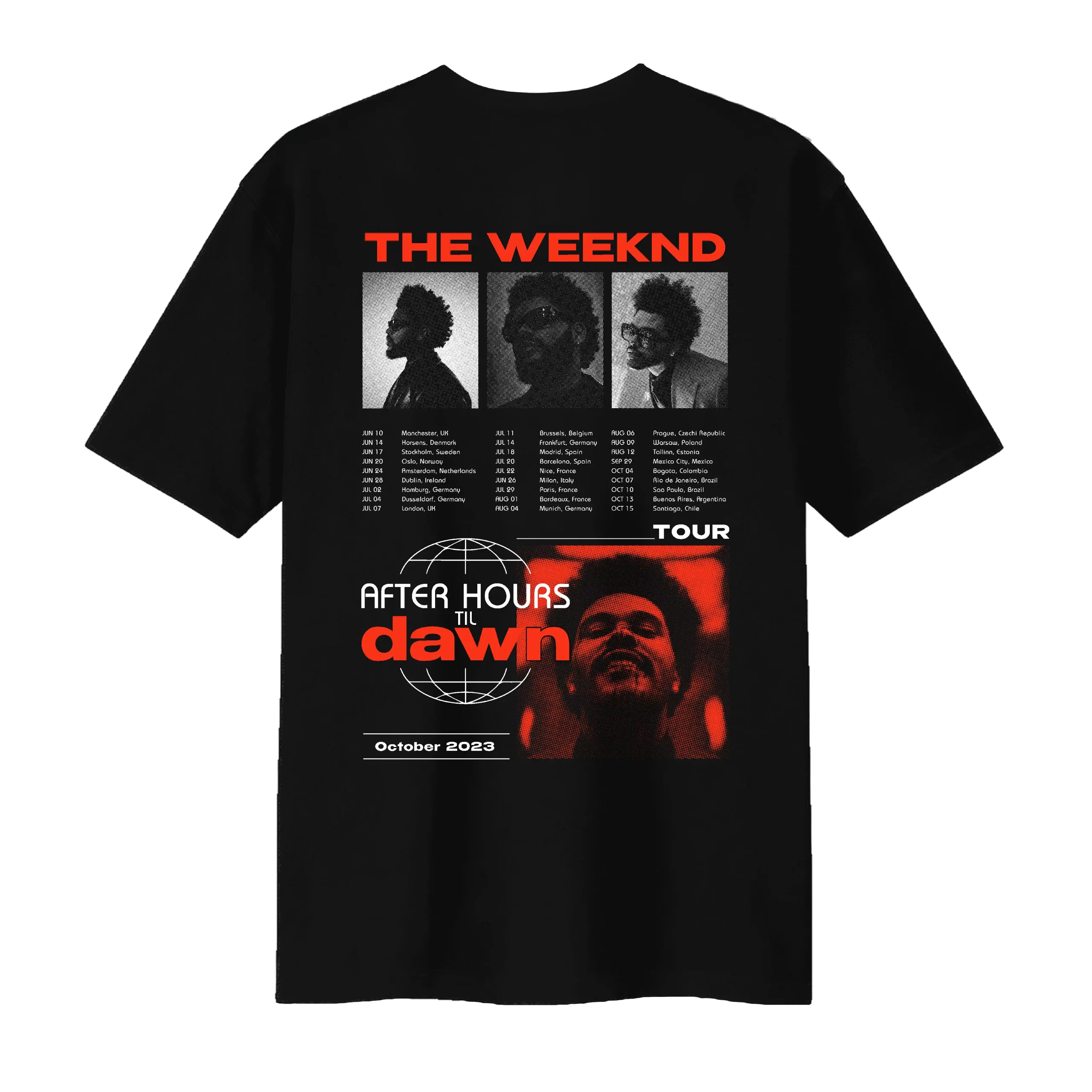 Remera After Hours til Dawn #2 - negro