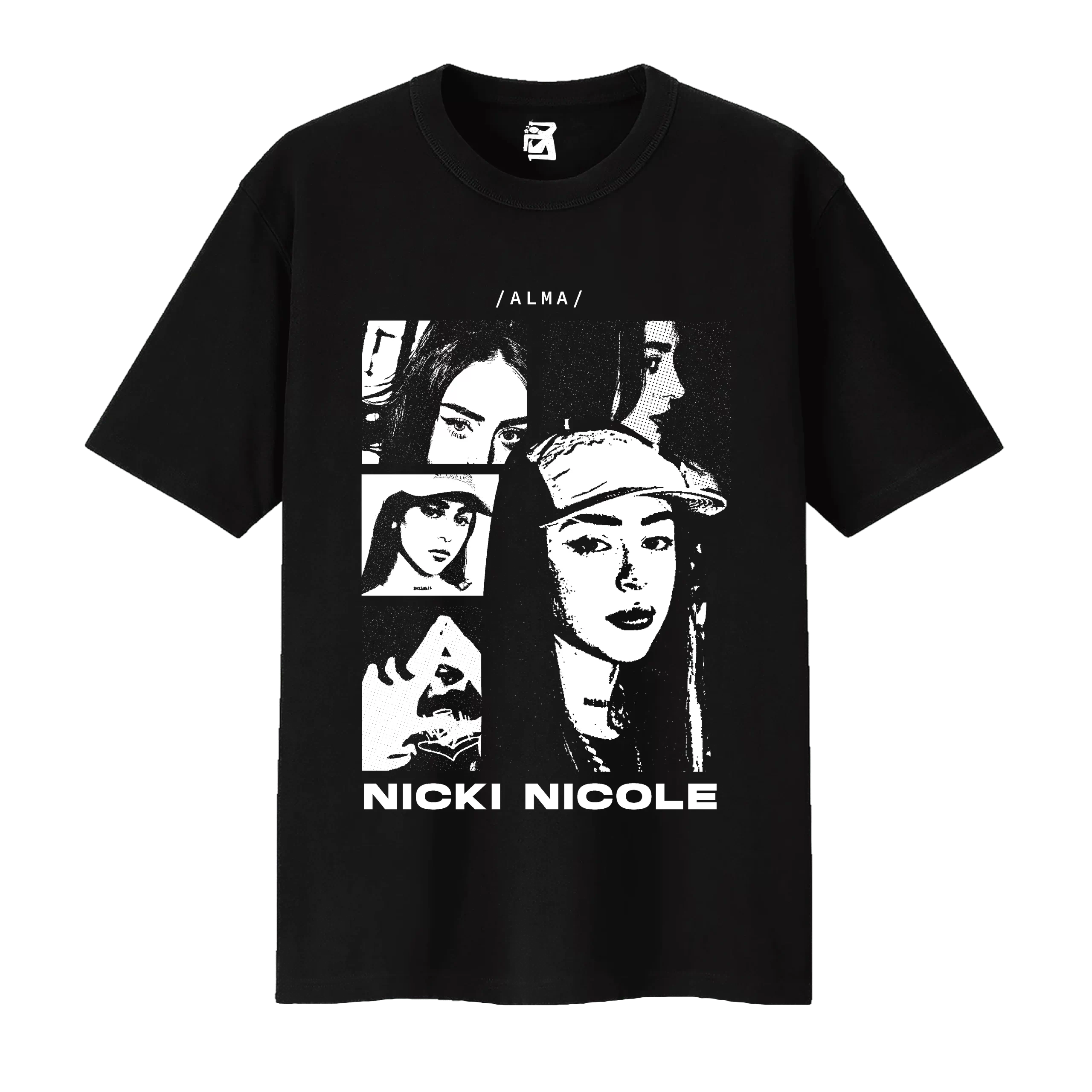 Remera Alma #2 - negro