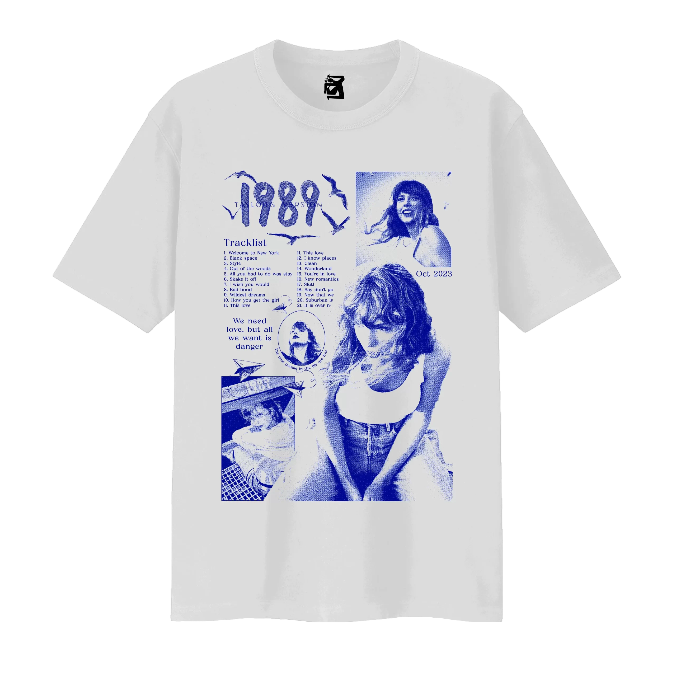 Remera 1989 - blanca