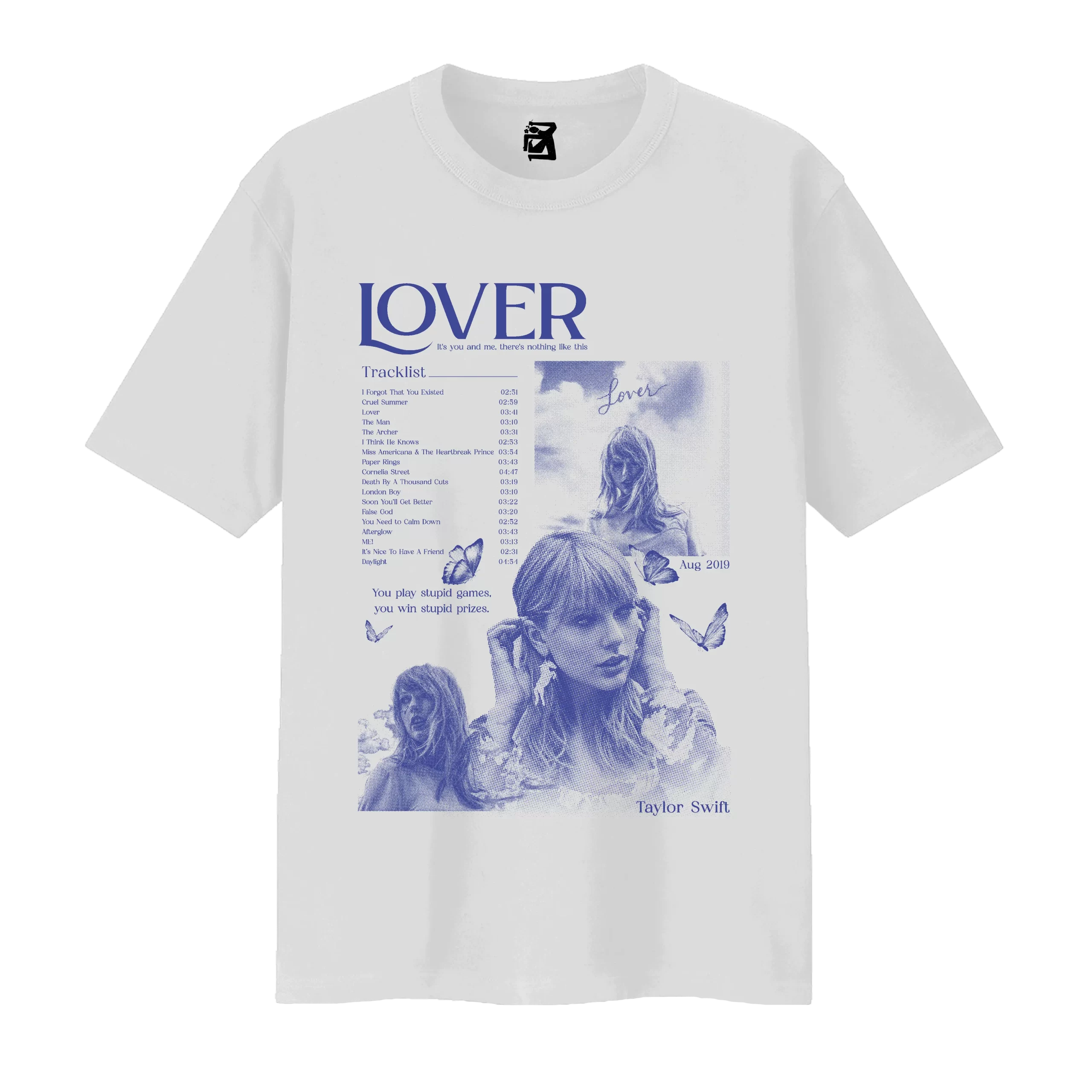 Remera Lover - blanco