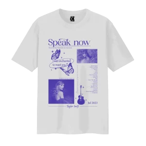 Remera Speak Now - blanco