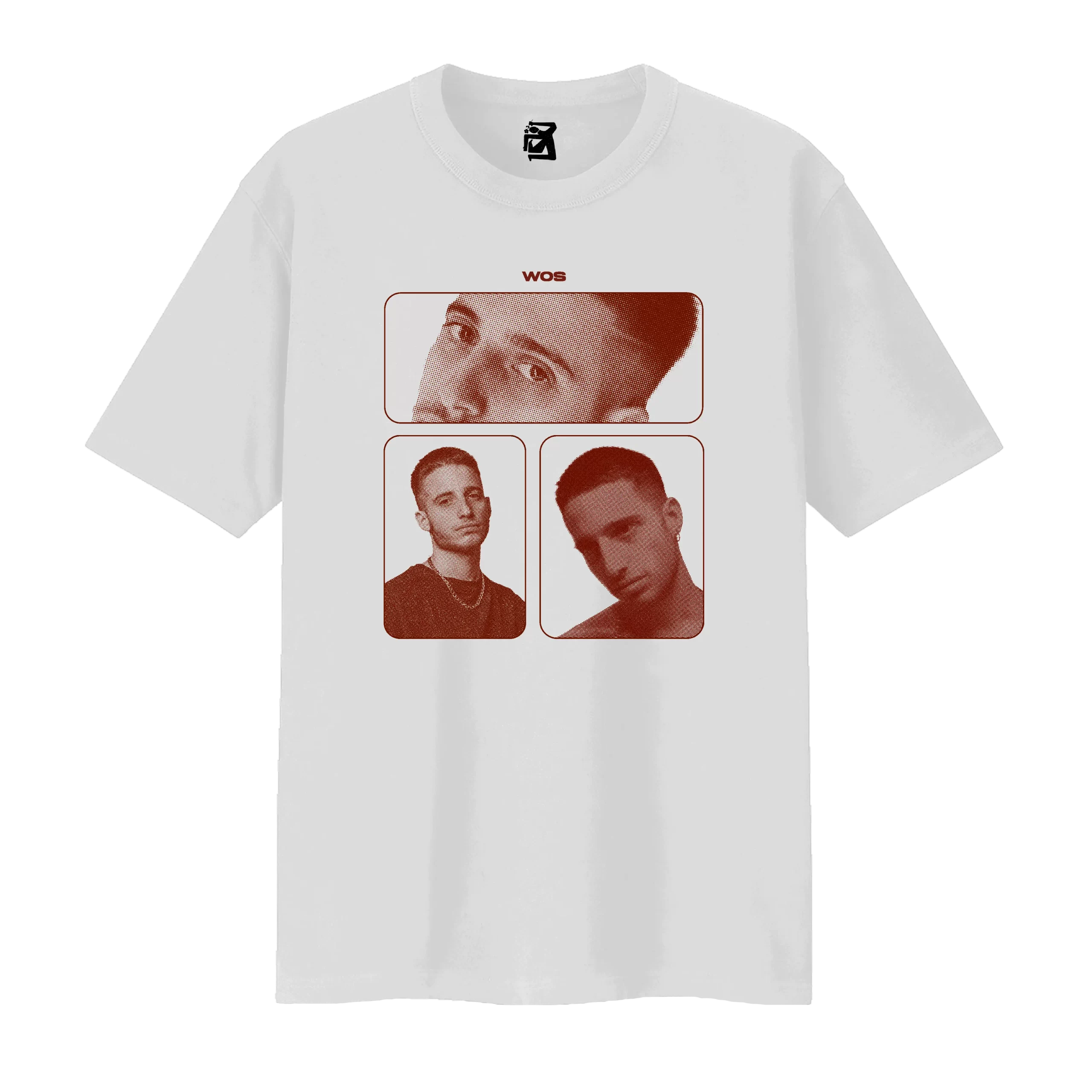 Remera Oscuro Éxtasis #2- blanco