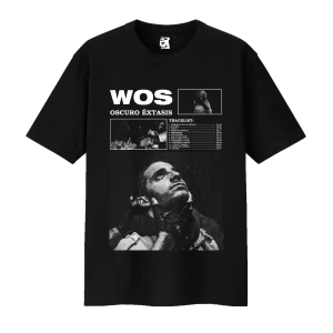 Remera Oscuro Éxtasis #4- negro