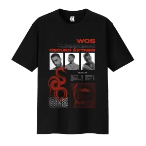 Remera Oscuro Éxtasis - negro