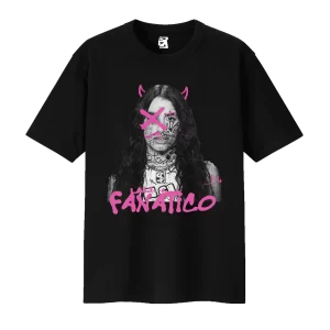 Remera Fanatico- negro