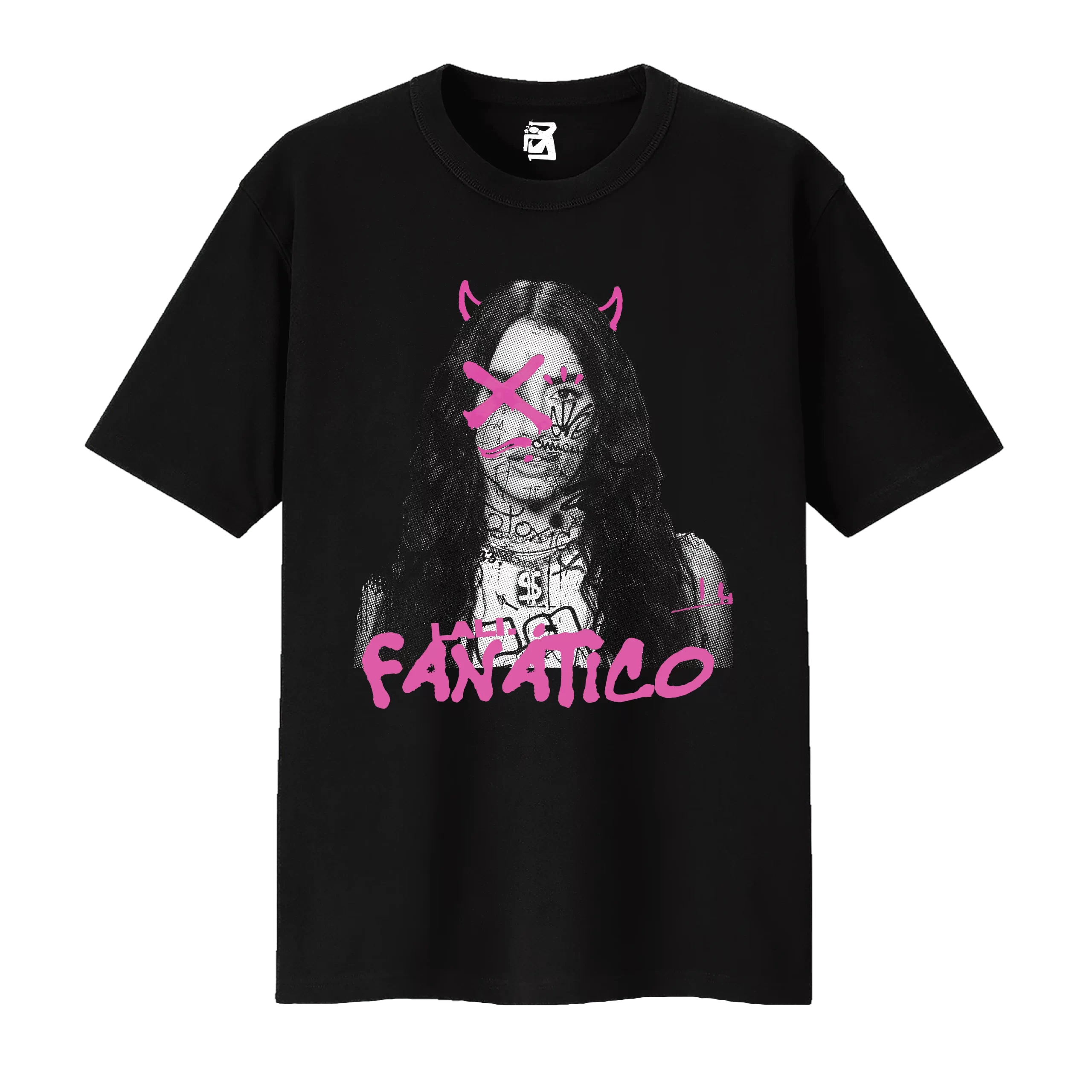 Remera Fanatico- negro