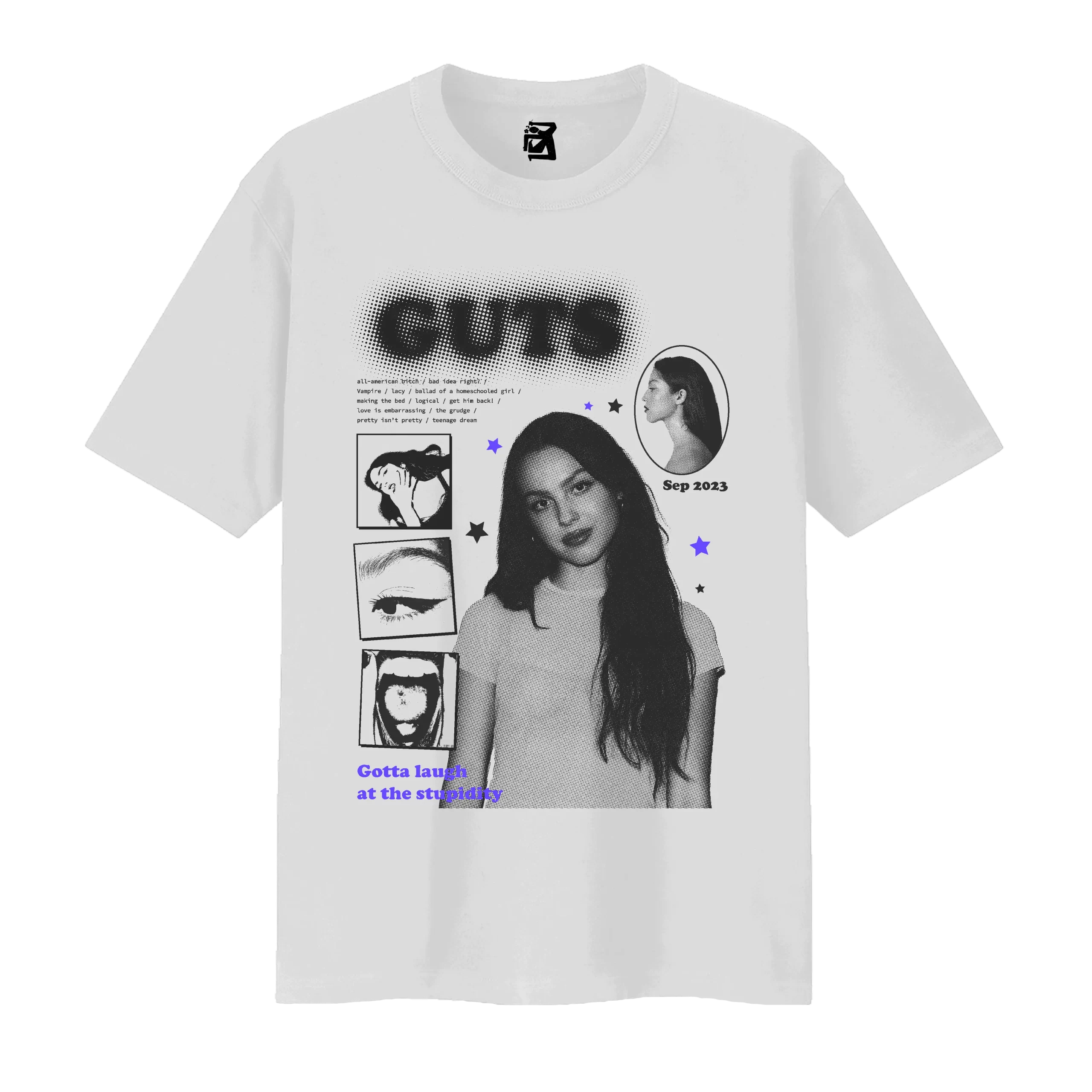 Remera Guts - blanco