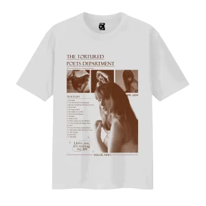 Remera The Tortured Poets Department - blanco