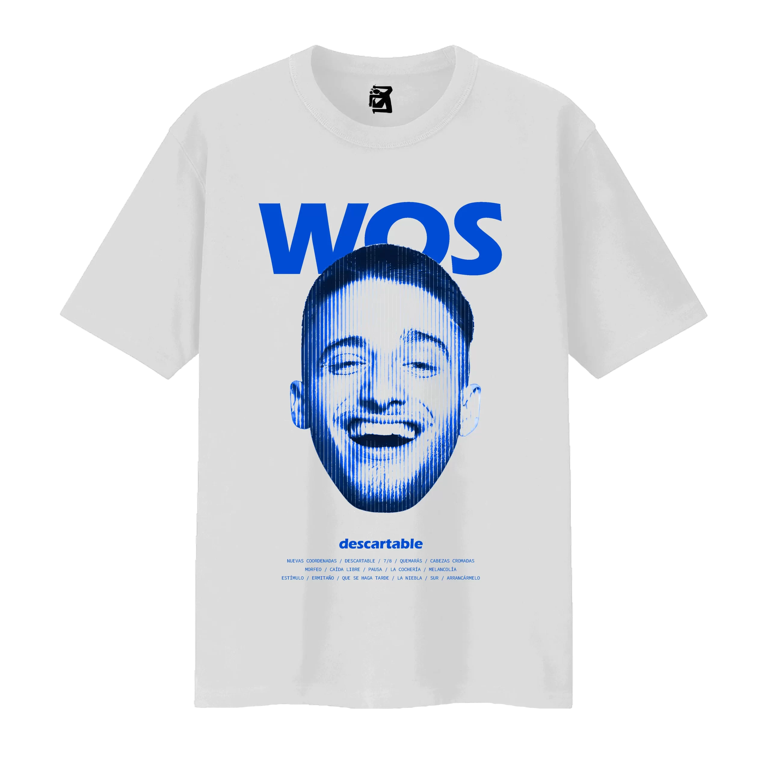 Remera Descartable 2 - blanco