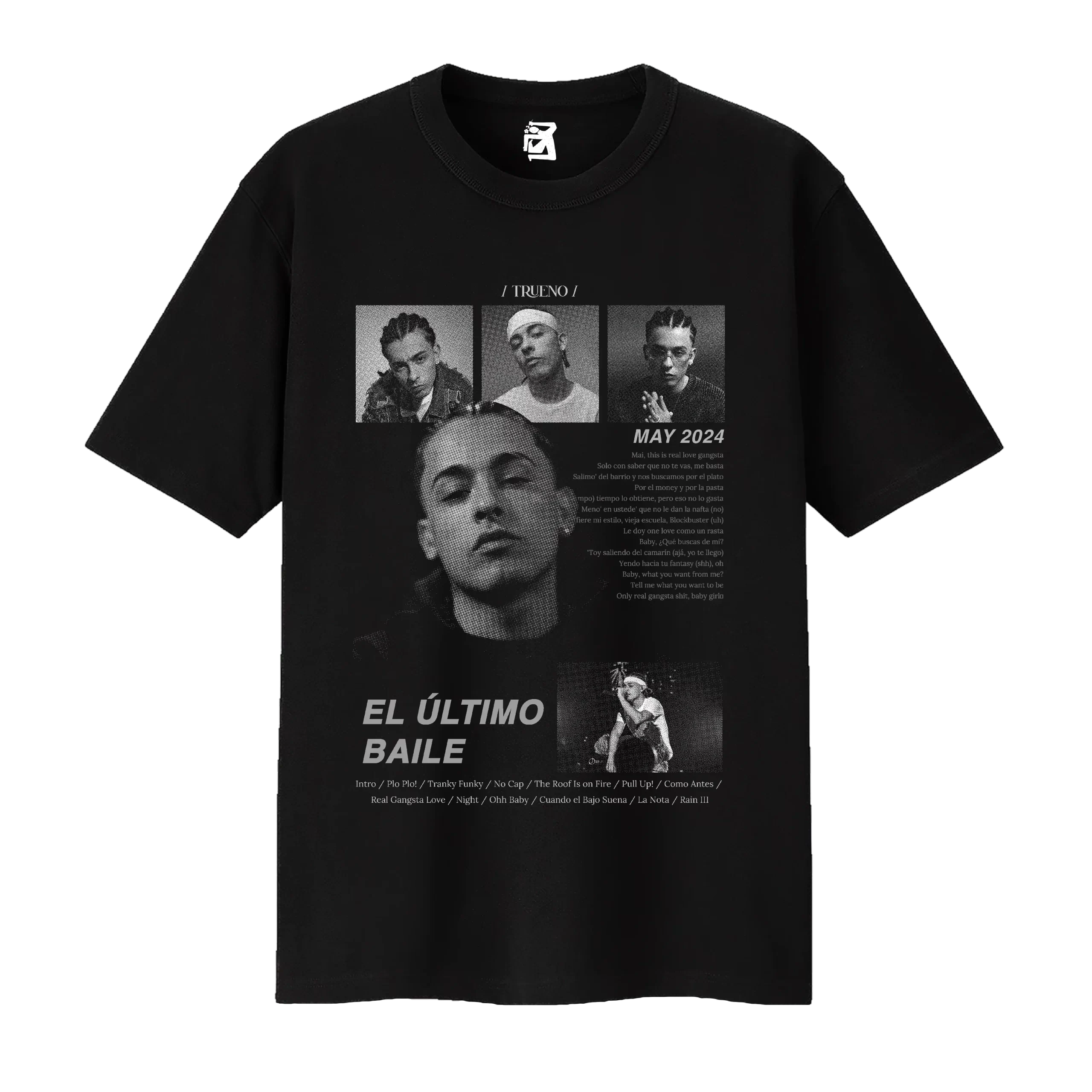 Remera El último baile #2 - negro