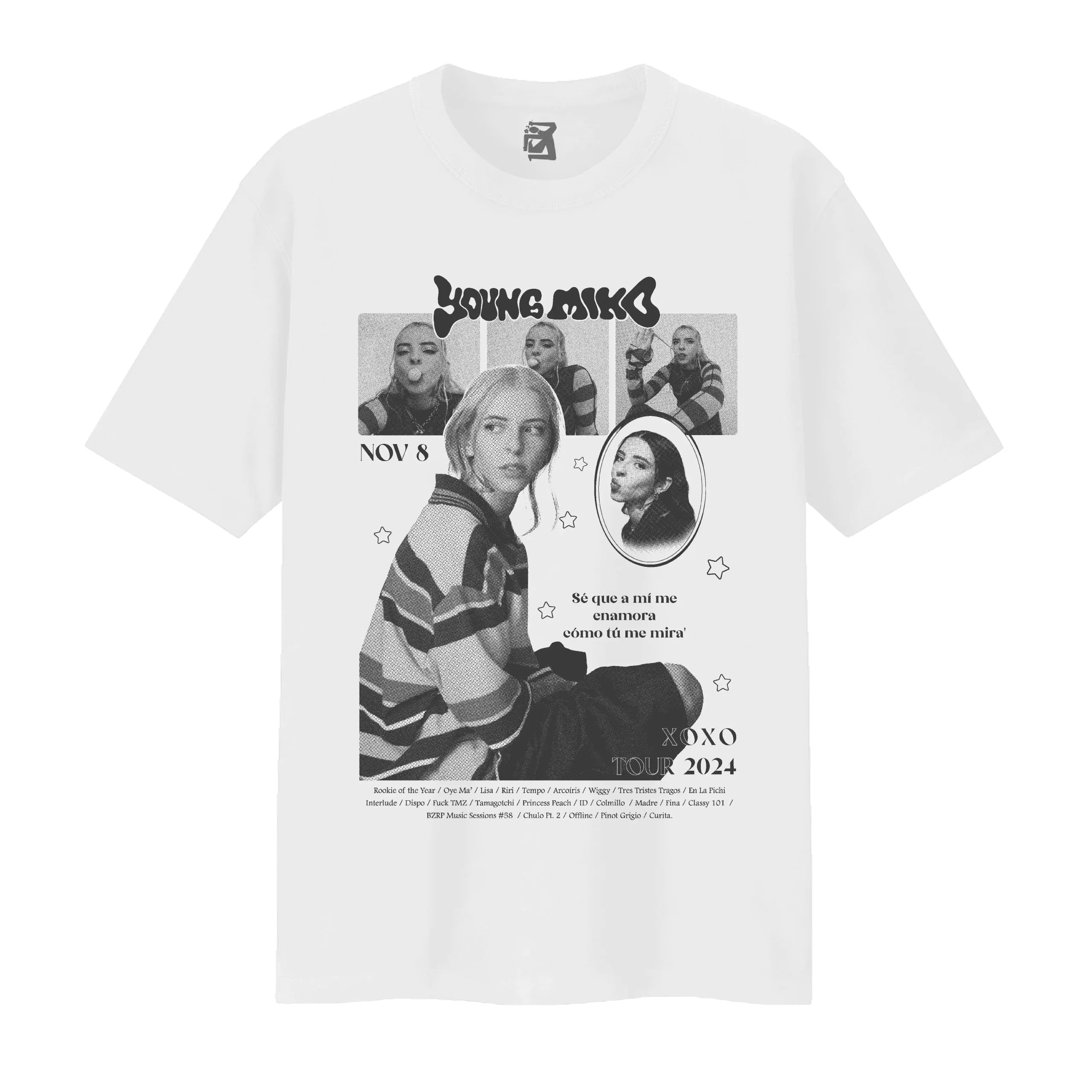 Remera Young Miko #1 - blanco