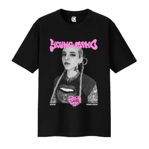 Remera Young Miko #2 - negro