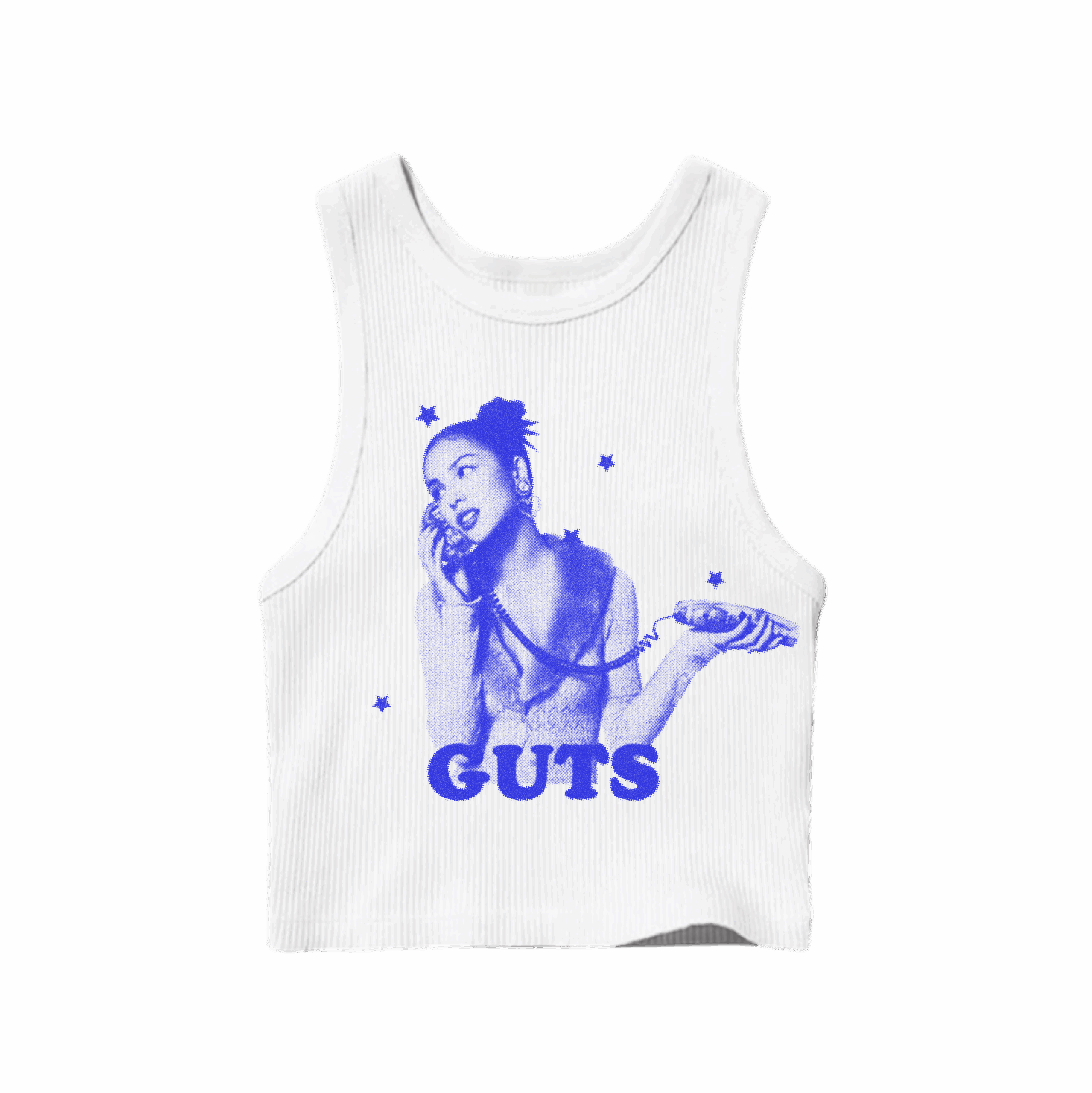 Tank Top Olivia Rodrigo #3 - blanco