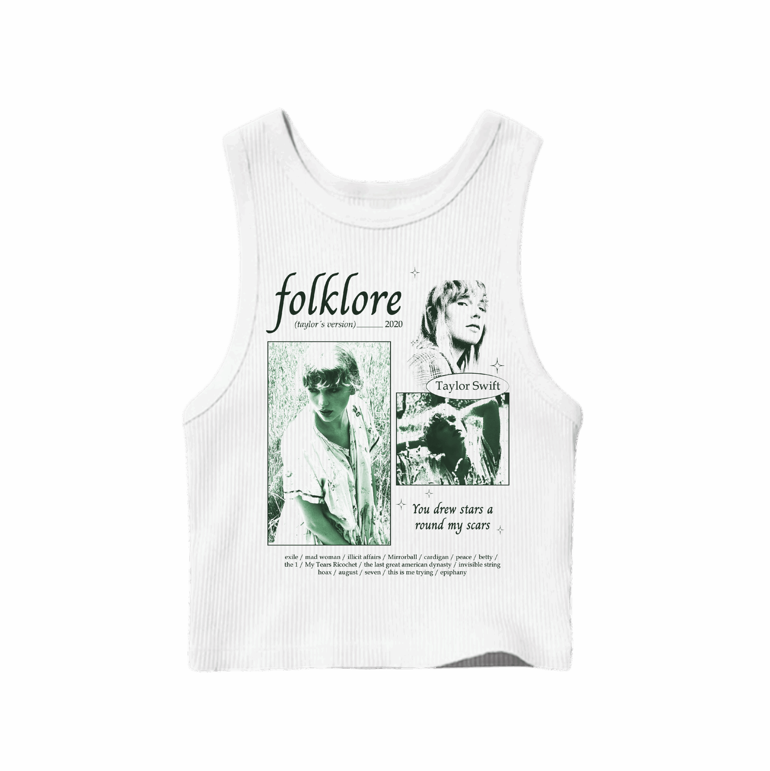 Tank Top Folklore - Blanco