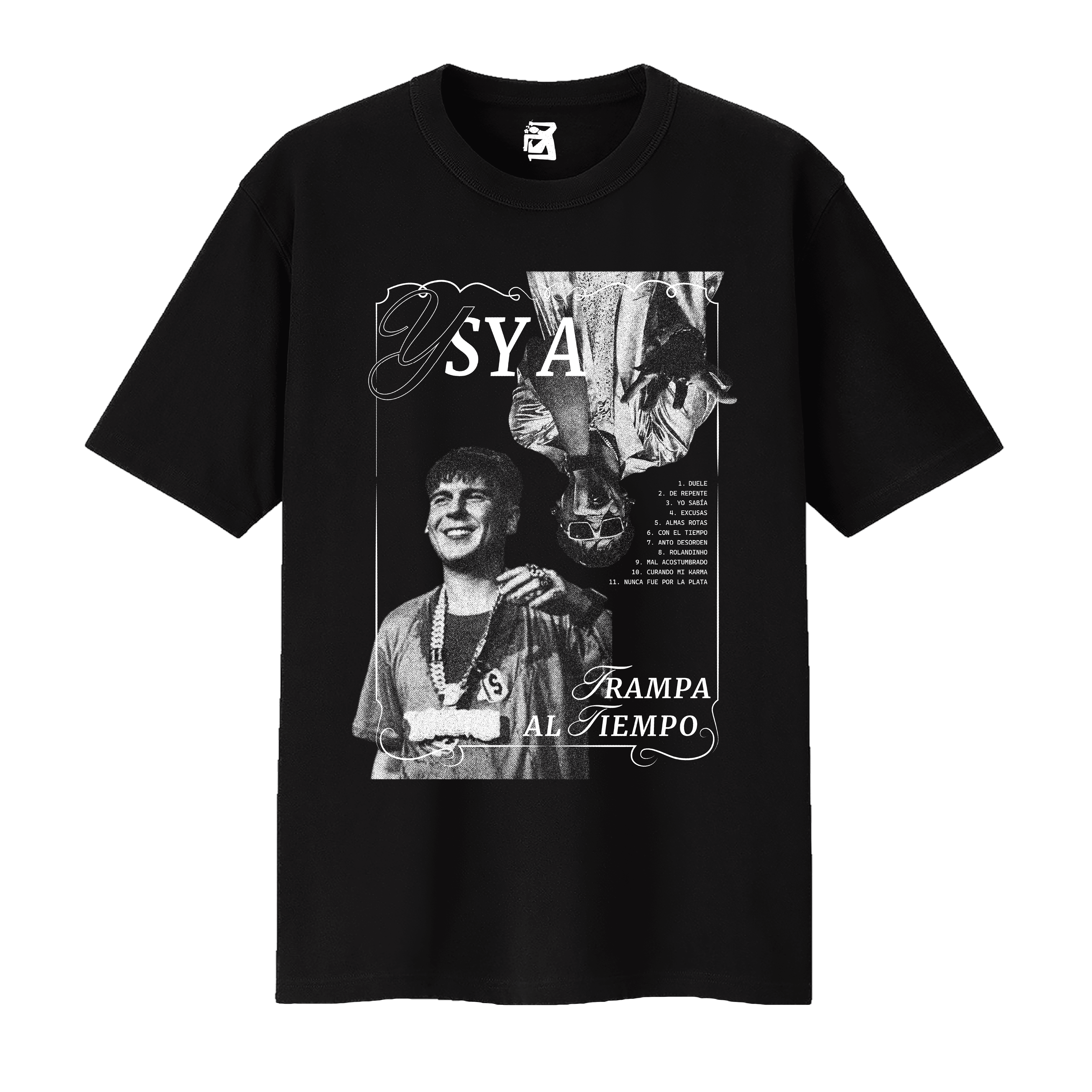 Remera Trampa al tiempo - negro