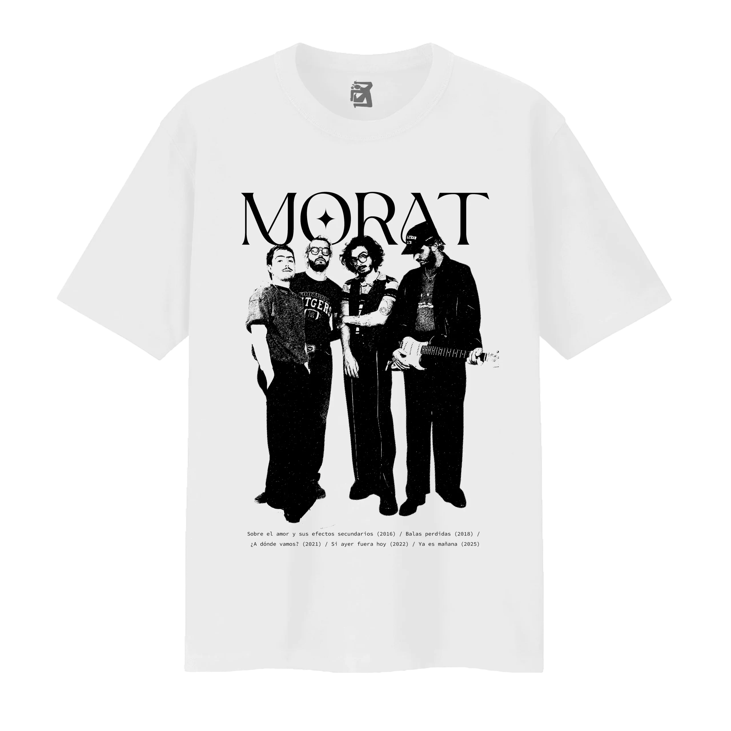 Remera Morat - blanco