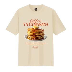 Remera Ya es mañana 2 - beige