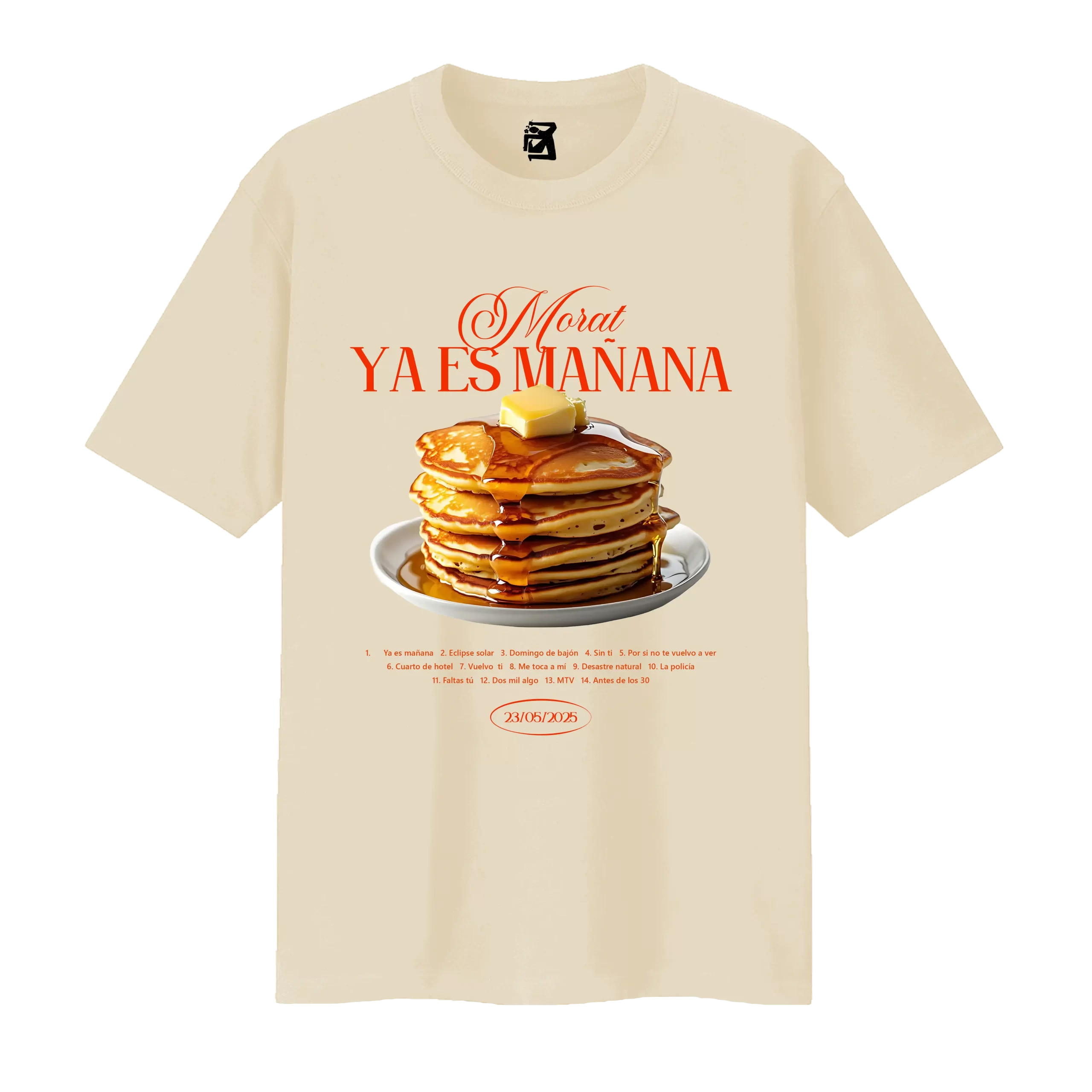 Remera Ya es mañana 2 - beige