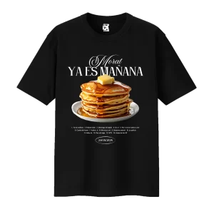 Remera Ya es mañana 2 - negro