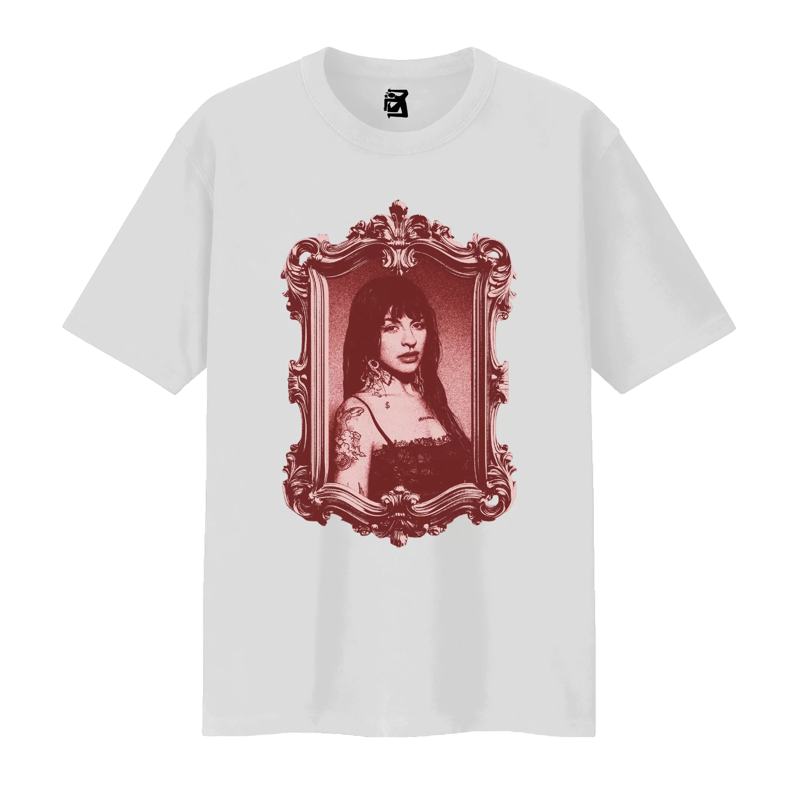 Remera Cazzu - blanco