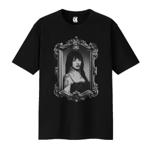 Remera Cazzu - negro
