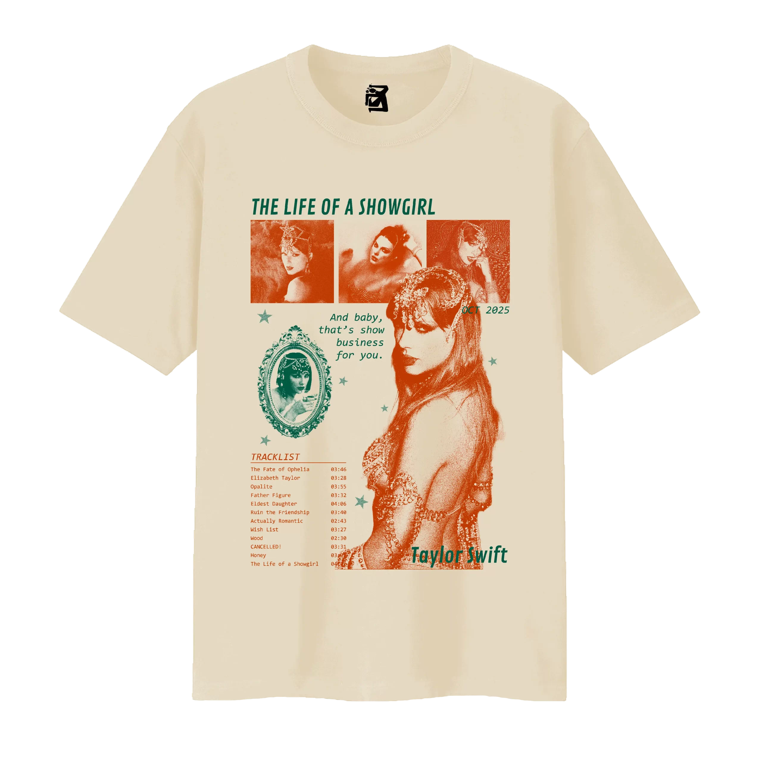 Remera The Life of a Showgirl - arena