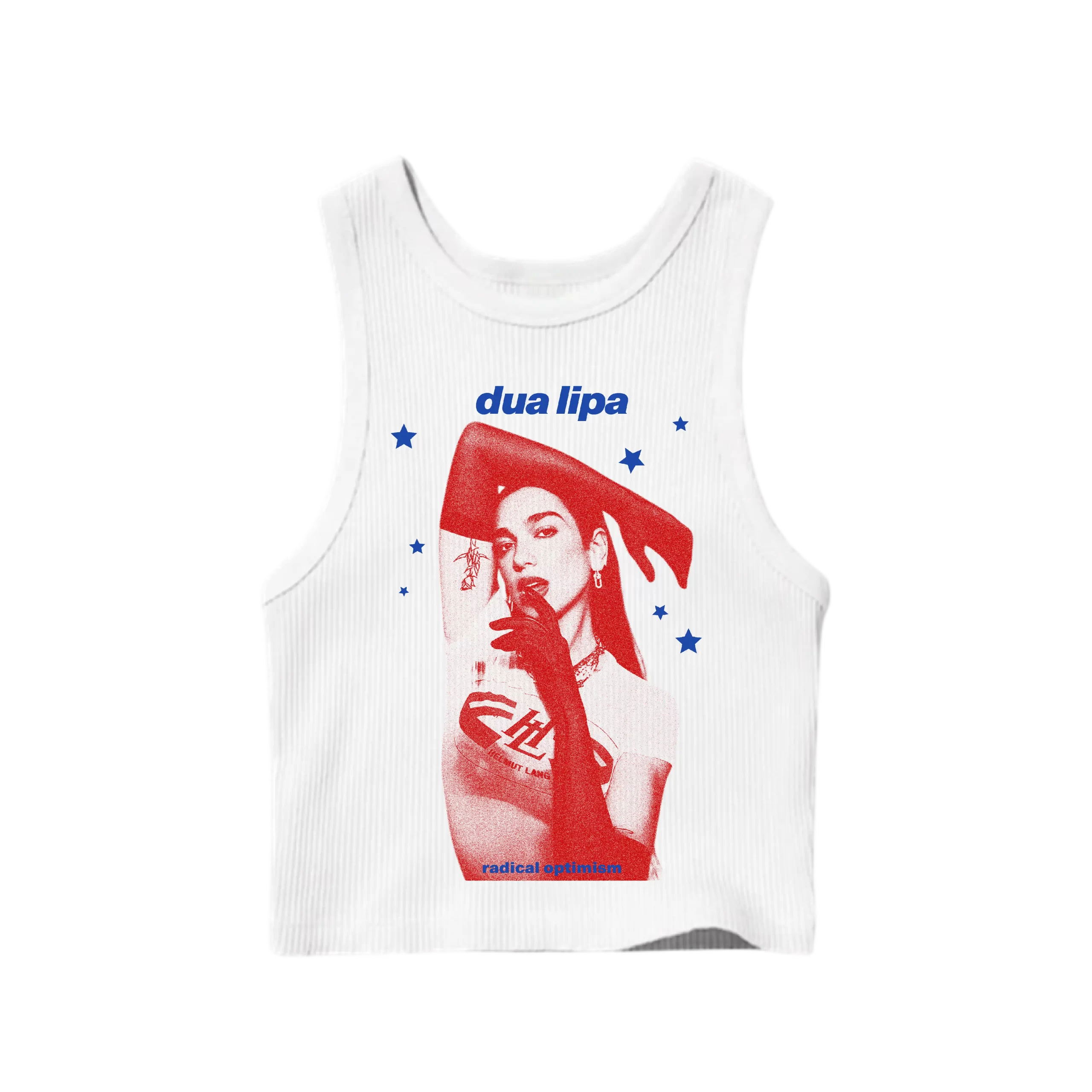 Tank Top Radical Optimism - blanco