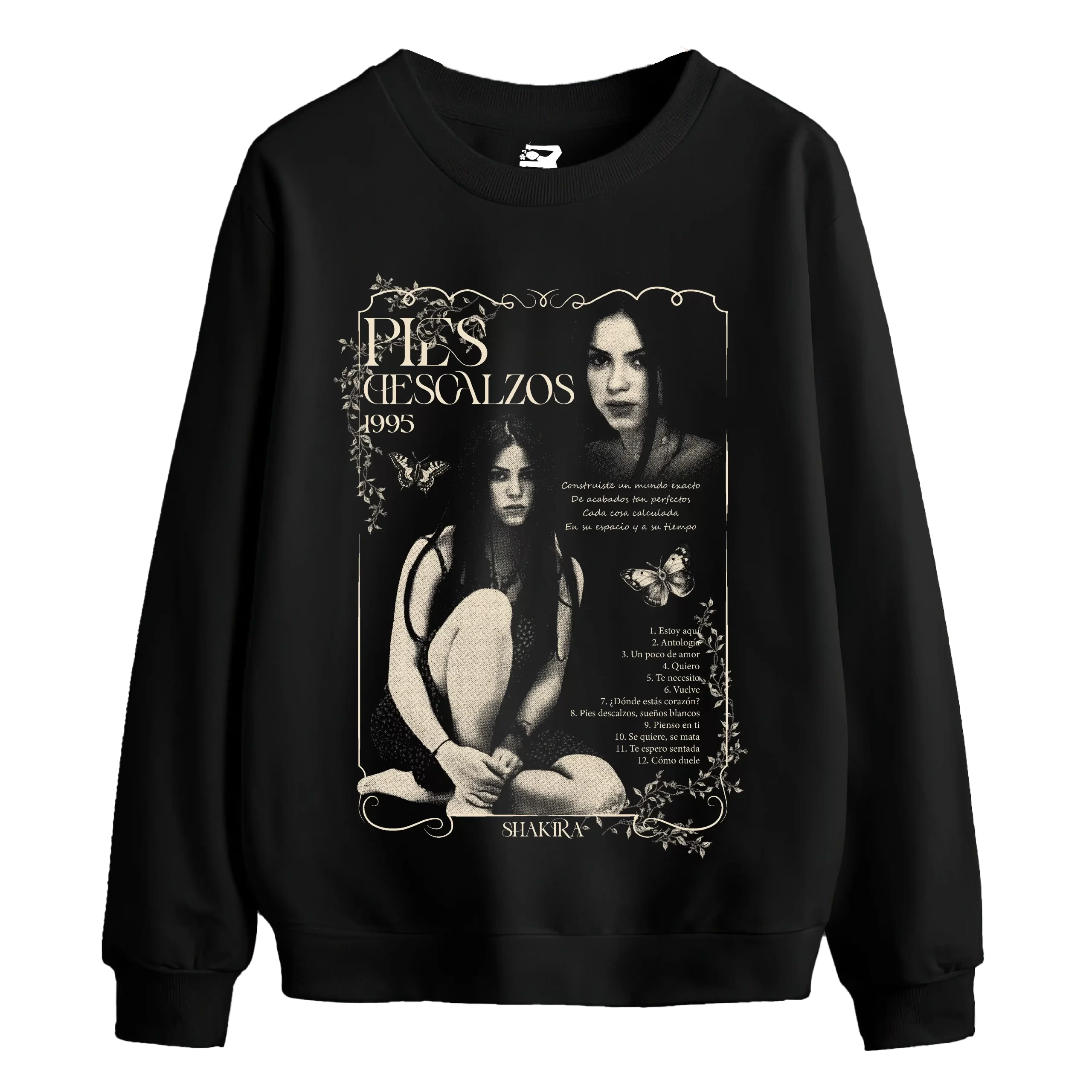 Buzo Pies descalzos – negro