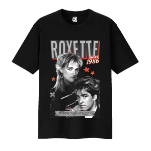 Remera Roxette - Negro
