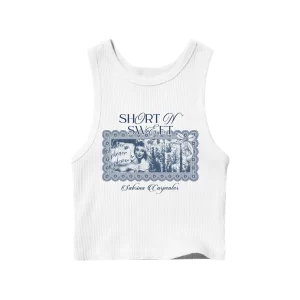Tank Top Short N´ Sweet - blanco