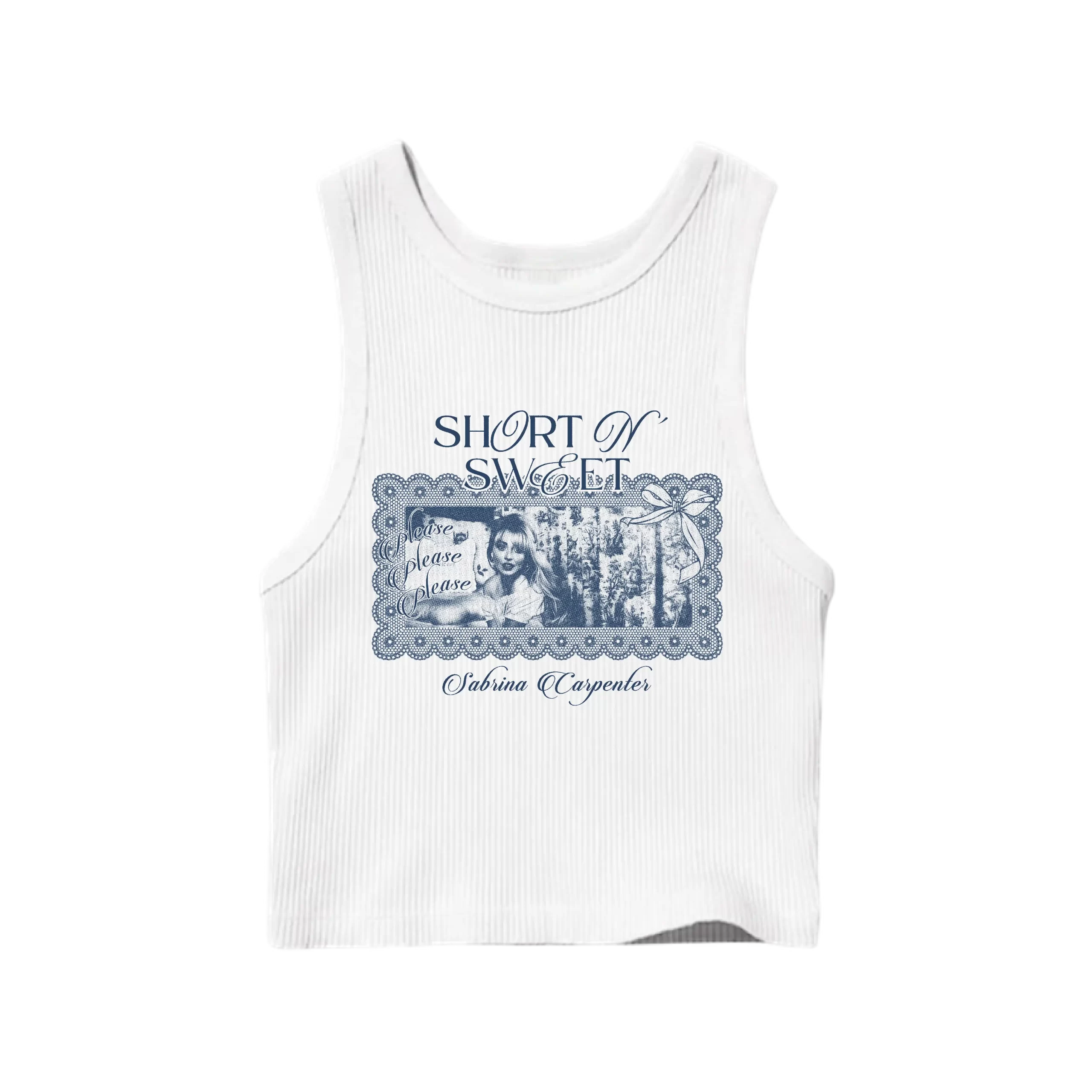 Tank Top Short N´ Sweet - blanco