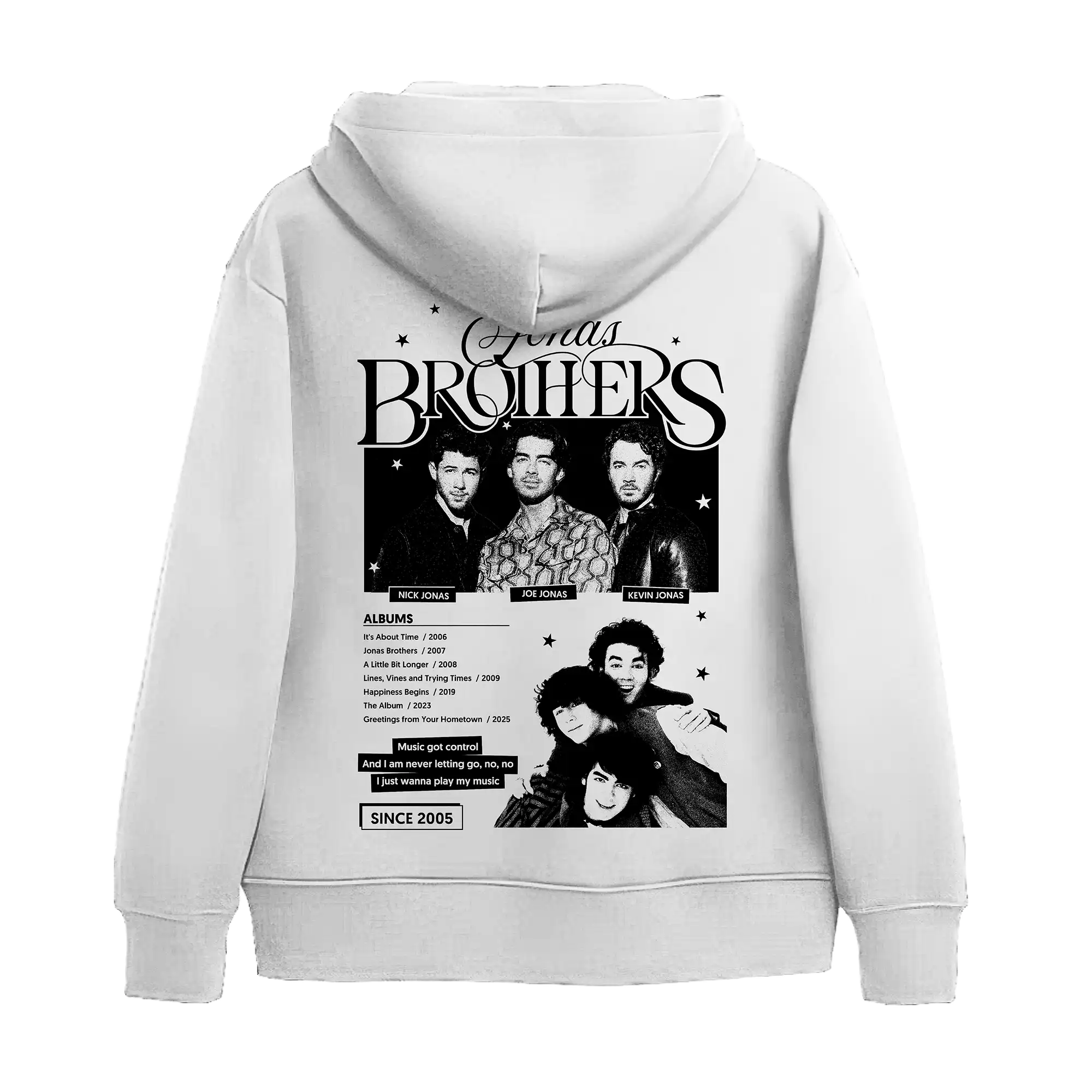 Canguro Jonas Brothers - Blanco - Imagen 3