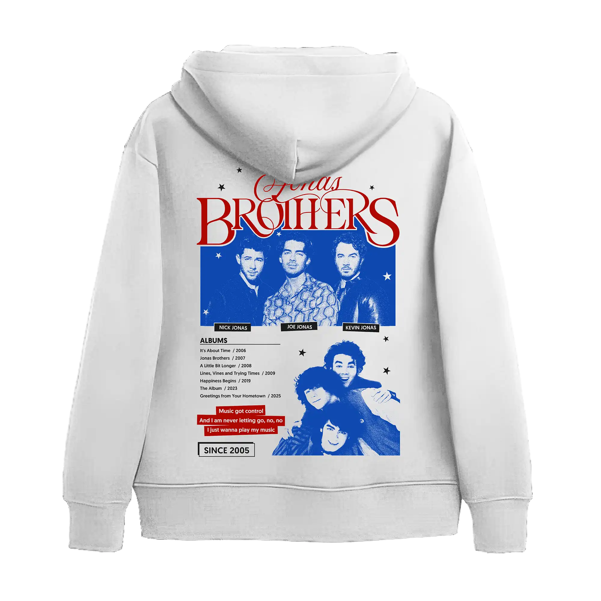 Canguro Jonas Brothers - Blanco