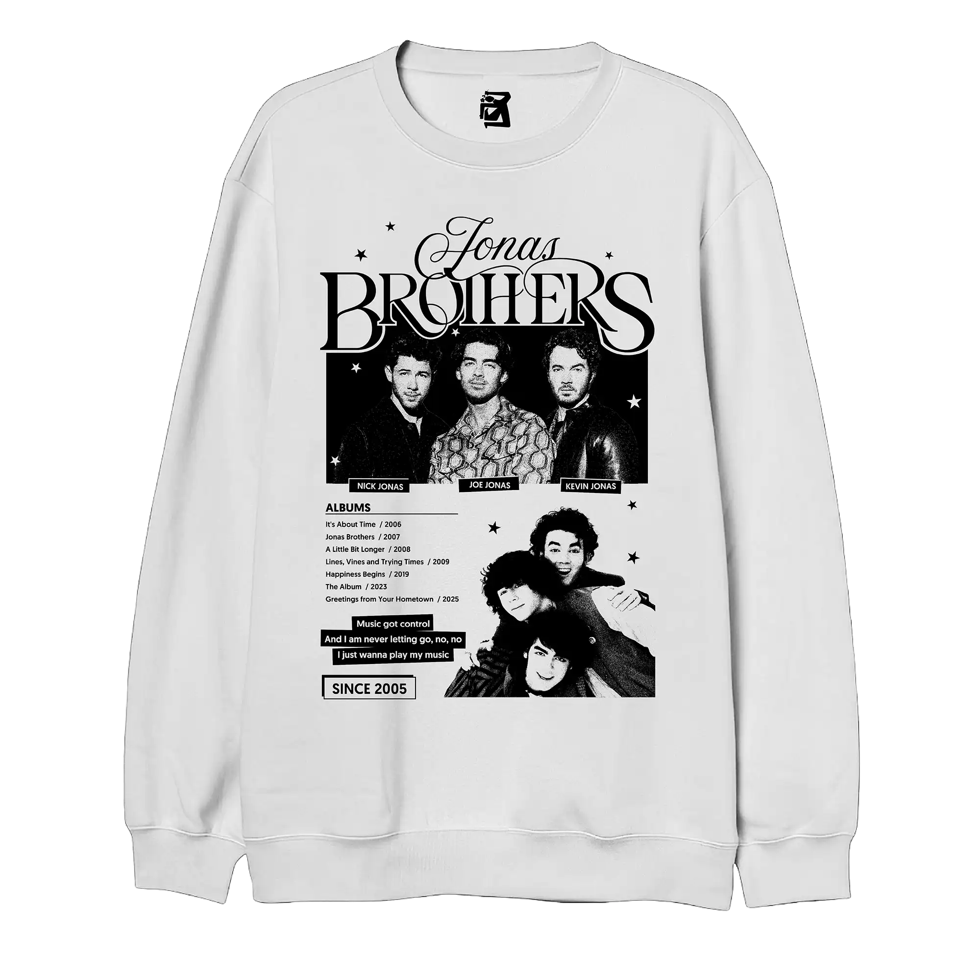 Buzo Jonas Brothers – Blanco - Imagen 2