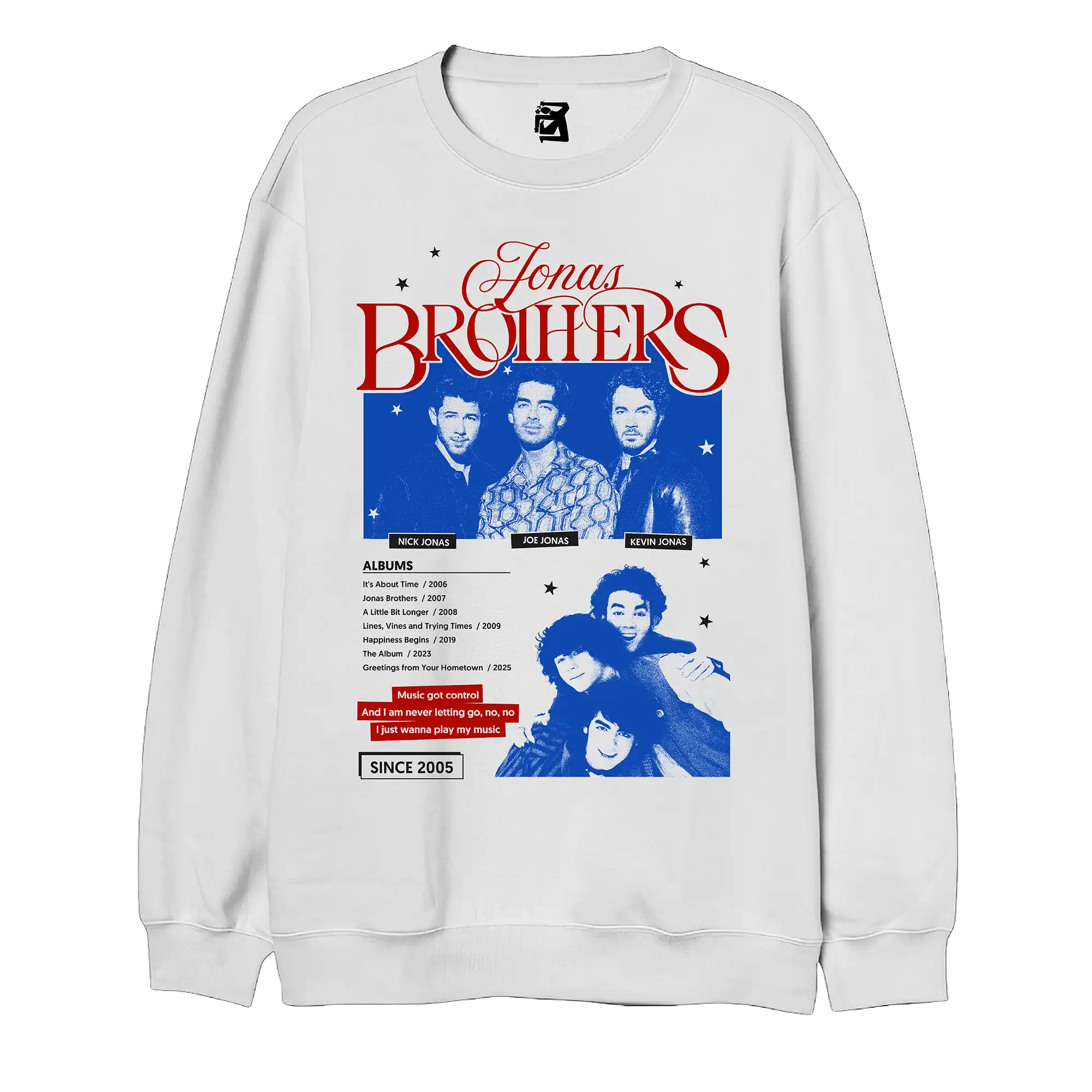 Buzo Jonas Brothers – Blanco