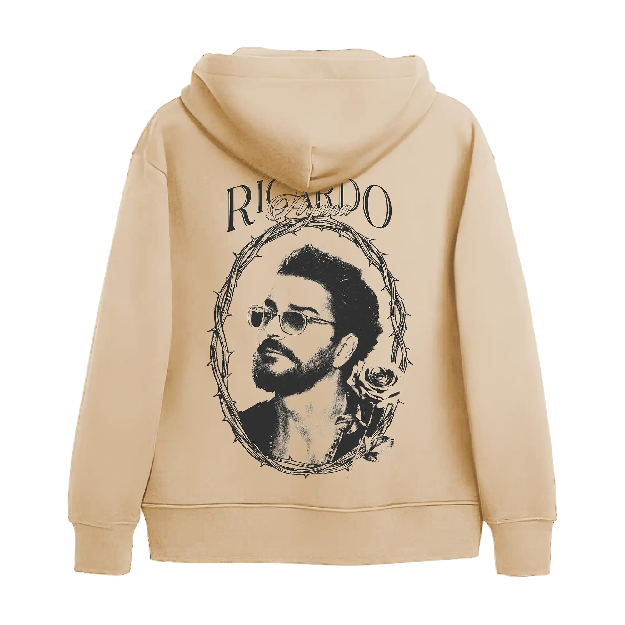 Canguro Ricardo Arjona - Negro y beige - Imagen 3
