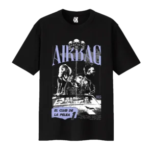 Remera El club de la pelea - Negro / Gris