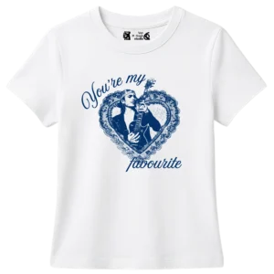 Baby tee Airbag Pato Sardelli - blanco