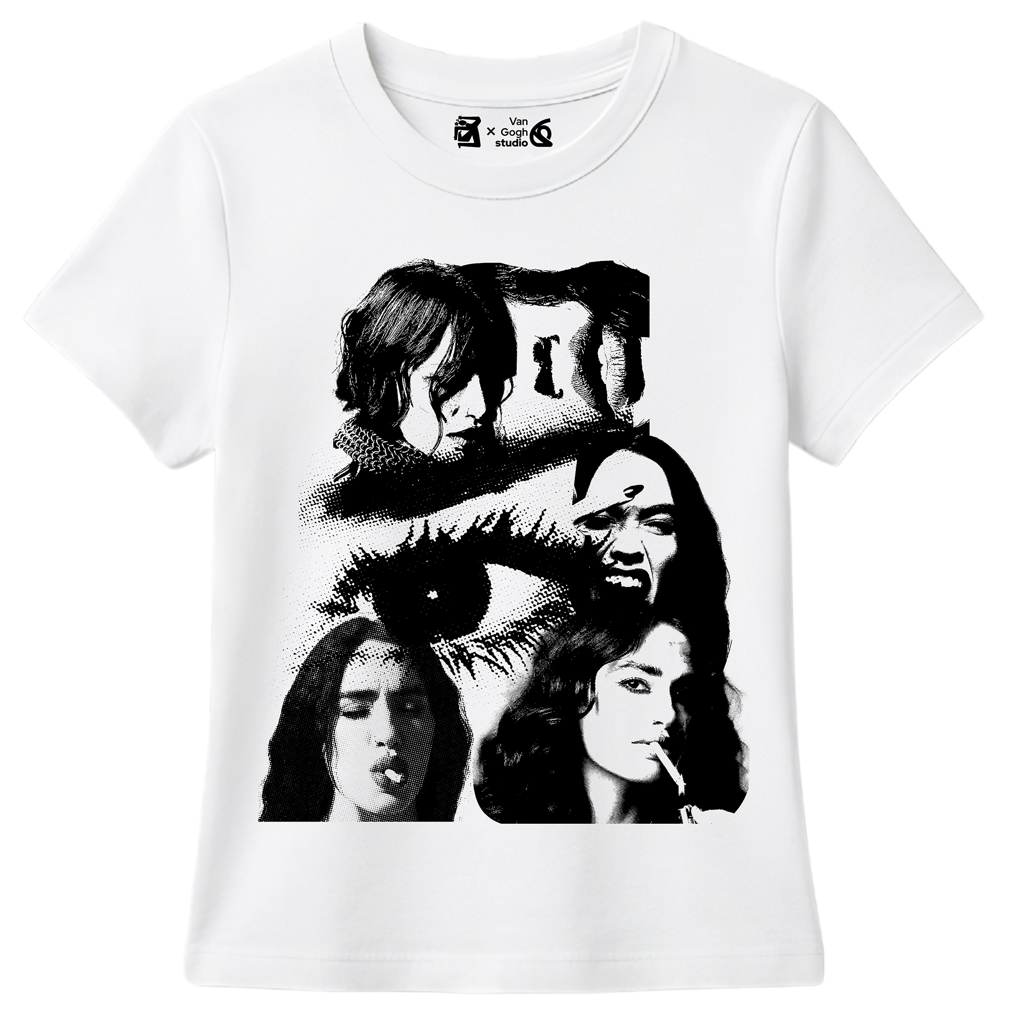 Baby tee Lali - Blanco