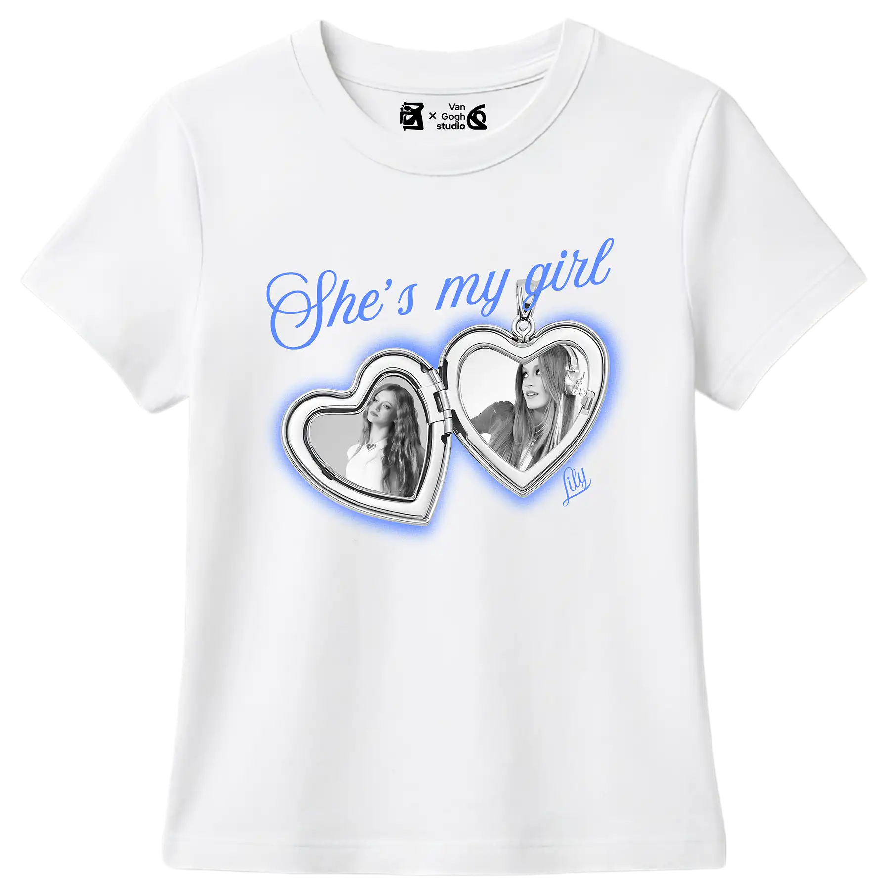 Baby tee K4os Lily - blanco