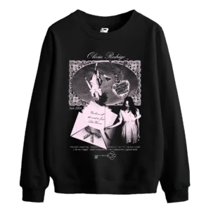 Buzo Love - negro / blanco