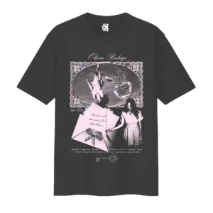 Remera Love - rosa / beige / gris