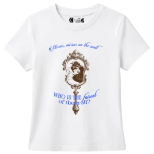 Baby tee / Tank top Sabrina Carpenter - blanco