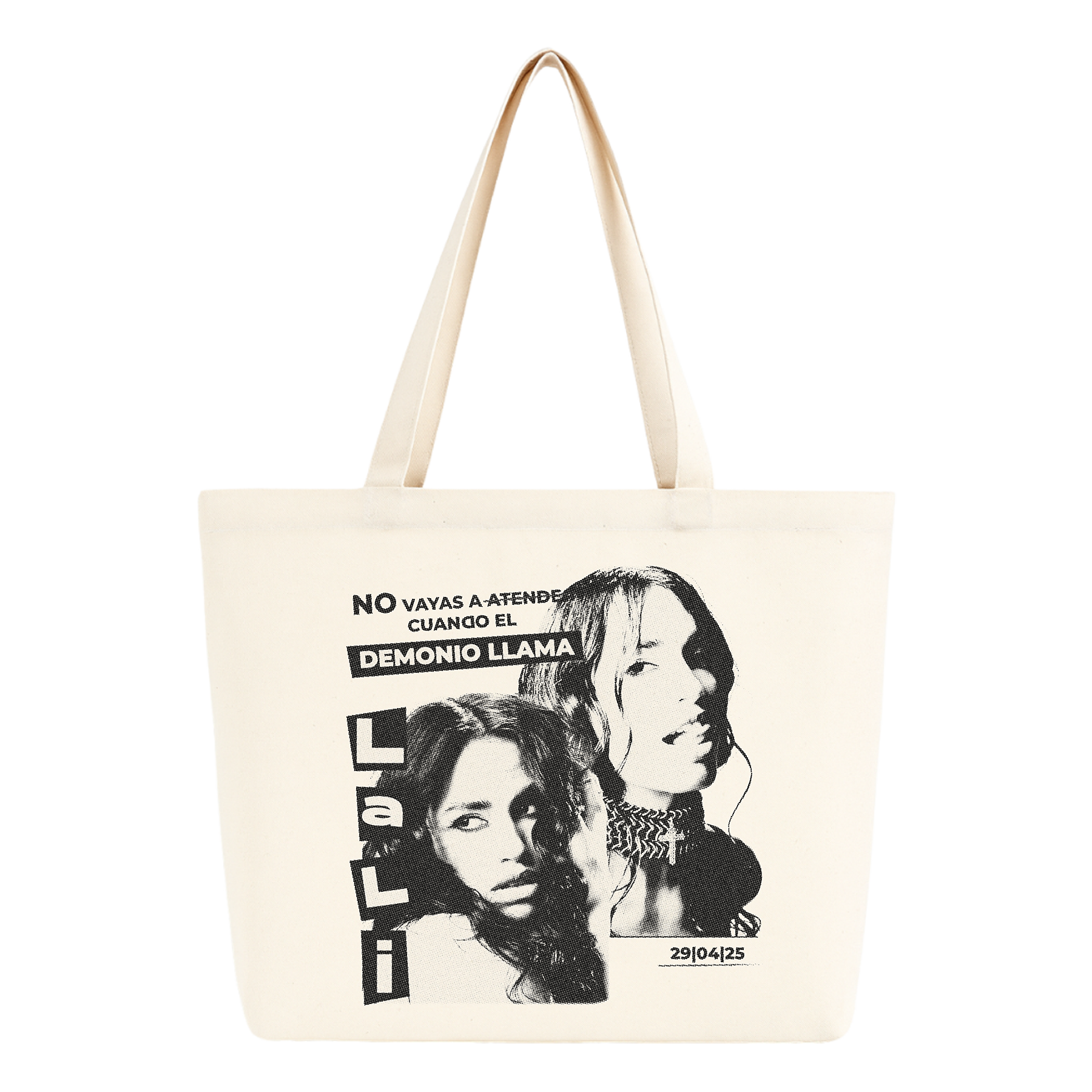 Tote bag No vayas a atender cuando el demonio llama - Imagen 2