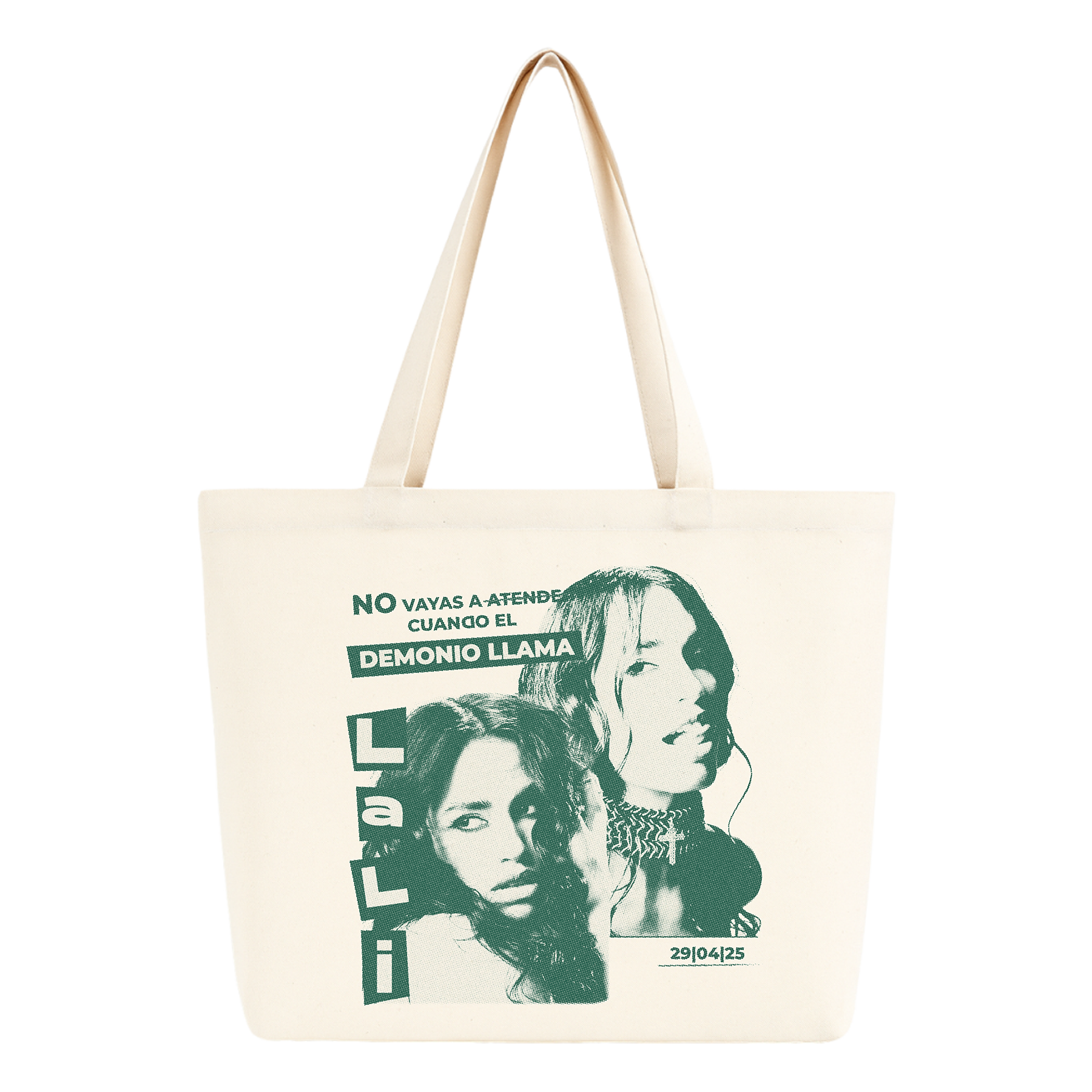 Tote bag No vayas a atender cuando el demonio llama - Imagen 3