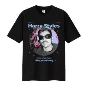 Remera Kiss All the Time. Disco, Occasionally - negro