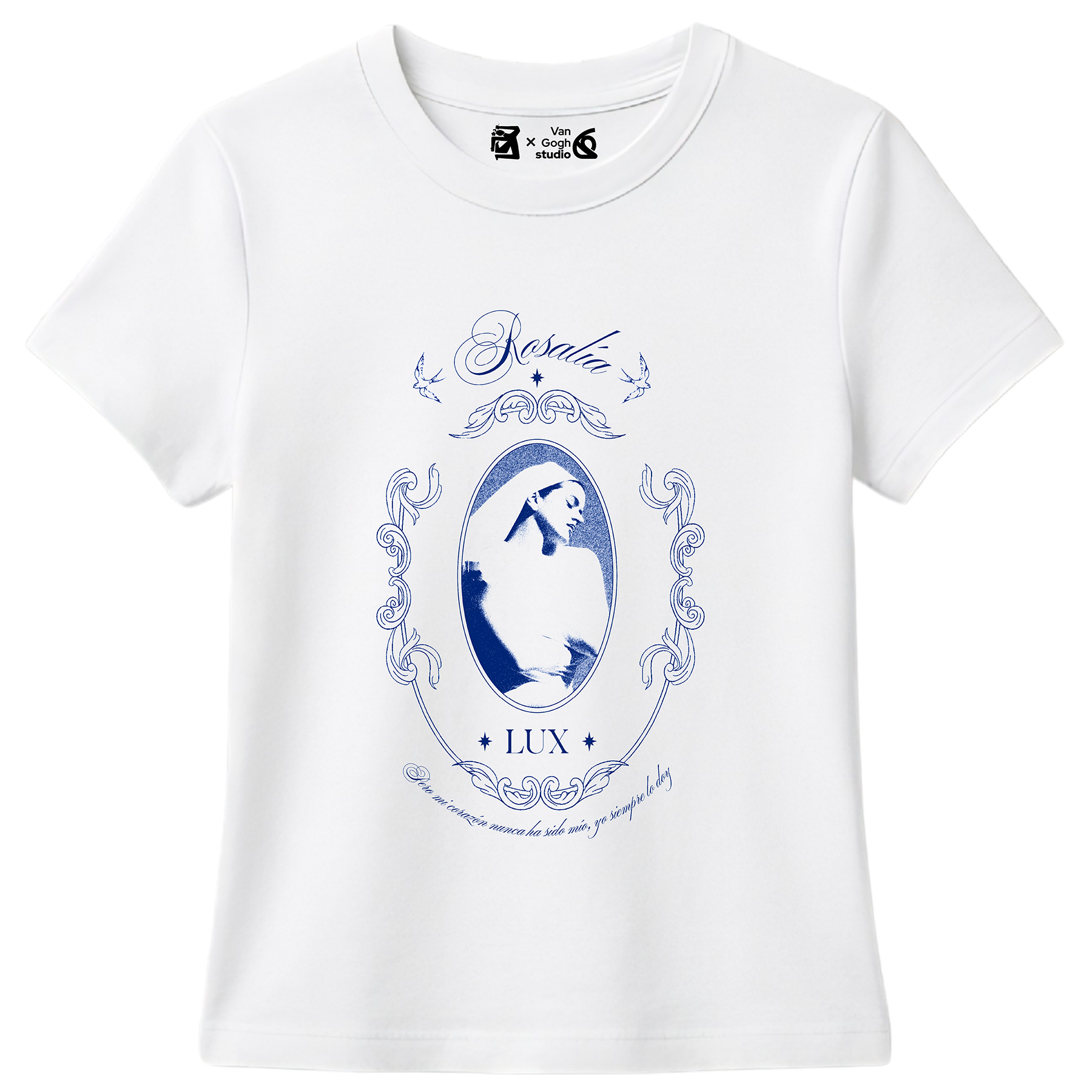 Baby tee Lux - Negro / Blanco - Imagen 2